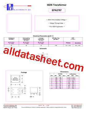 EPA2787型号图片