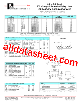 EPA445-85-LF型号图片