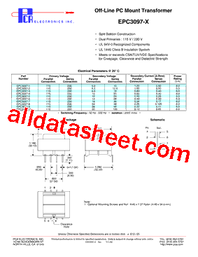 EPC3097-9型号图片