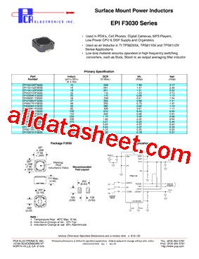 EPI681221F3030型号图片