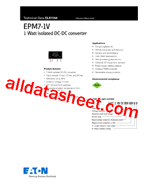 EPM7-1V型号图片