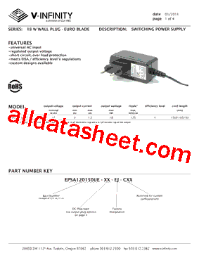 EPSA120150UE-P5P-EJ型号图片