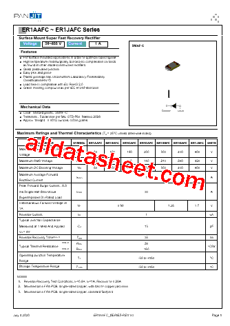 ER1AAFC型号图片