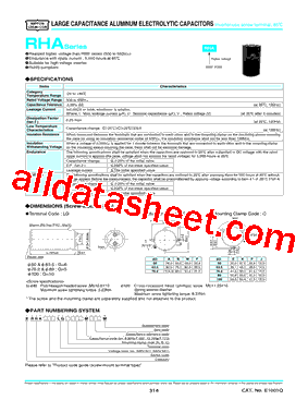 ERHA501LGC272MDC0M型号图片