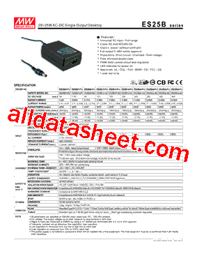 ES25B07-075型号图片