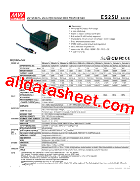 ES25U18-P1J型号图片