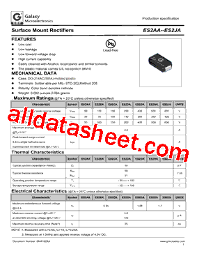 ES2AA型号图片