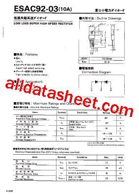 ESAC92-03型号图片