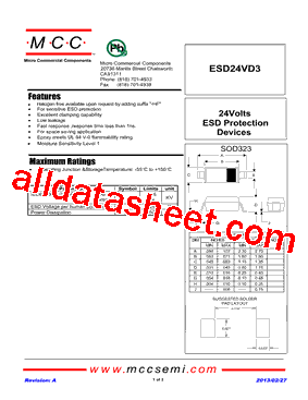 ESD24VD3型号图片