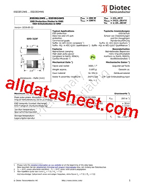 ESD3B12WS型号图片