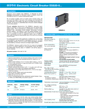 ESS20-003-DC24V-1A型号图片