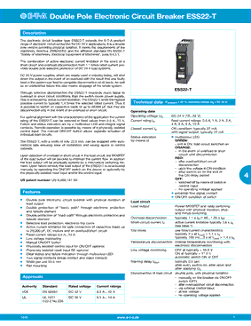 ESS22-TA-001-DC24V10A型号图片