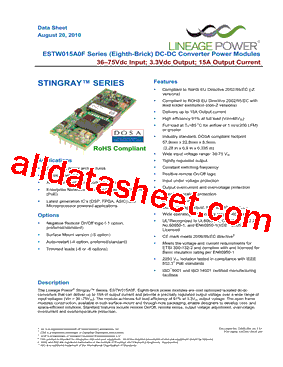 ESTW015A0F641型号图片