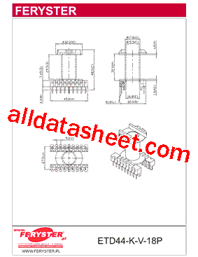 ETD44-K-V-18P型号图片