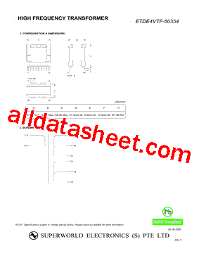 ETDE4VTF-50354型号图片