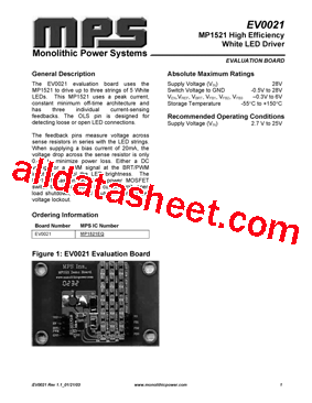 EV0021型号图片