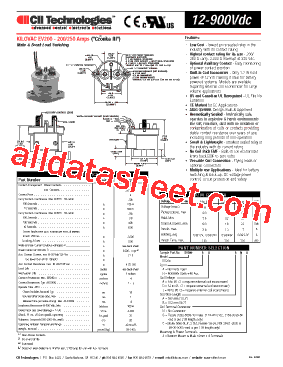 EV200ADACA型号图片