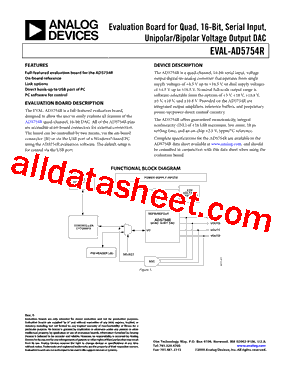 EVAL-AD5754REBZ型号图片