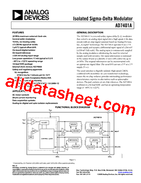 EVAL-AD7401AEDZ型号图片