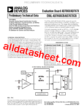 EVAL-AD7671CB型号图片