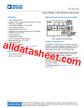 EVAL-ADXL314Z型号图片