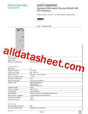 EVCP120D2IP00型号图片