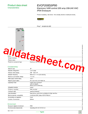 EVCP200D2IP00型号图片