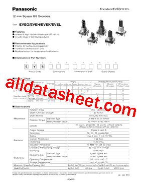 EVEGC1F2024M型号图片