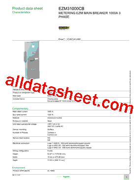 EZM31000CB型号图片