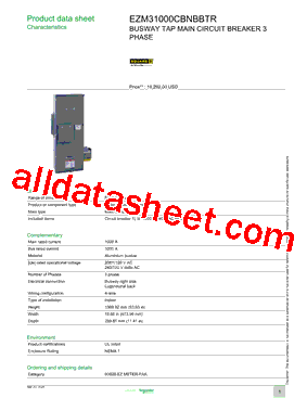 EZM31000CBNBBTR型号图片