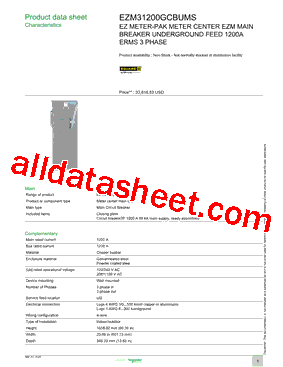 EZM31200GCBUMS型号图片
