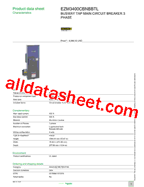 EZM3400CBNBBTL型号图片