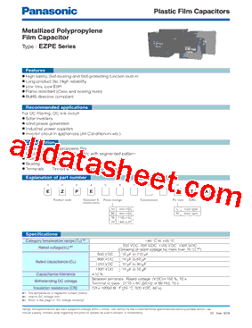 EZPE1B306MTA型号图片