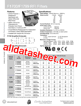 F1700AA06型号图片