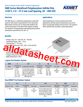F211DF104M400C型号图片