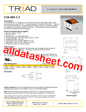 F28-085-C2-B型号图片