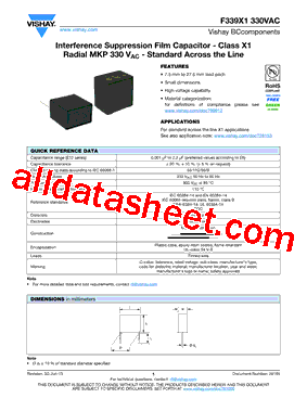 F339X121033ACA2W0型号图片