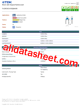 FA28C0G1H182JNU06型号图片