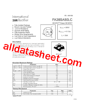 FA38SA50LC型号图片