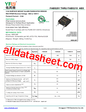 FABS210型号图片