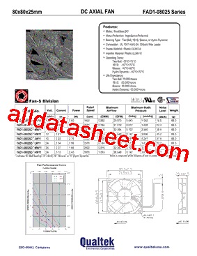 FAD1-08025CHMW11型号图片