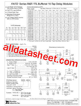 FAITD-100型号图片