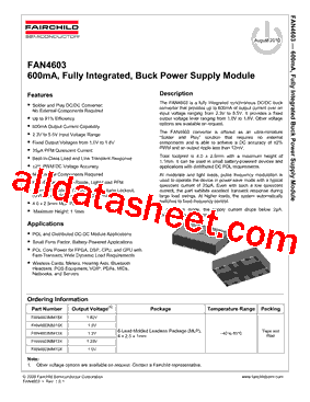 FAN4603MM10X型号图片