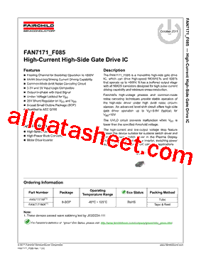 FAN7171MX_F085型号图片