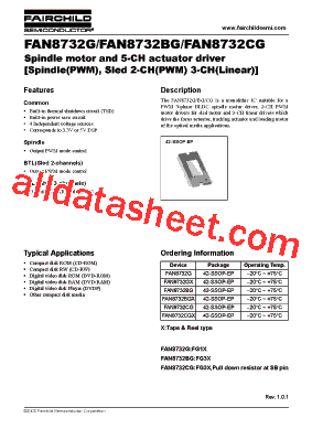 FAN8732CGX型号图片