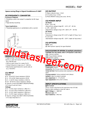 FAP-41-P/Q型号图片