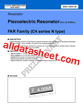 FAR-C4CN-04194-M20-R型号图片