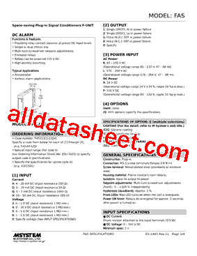 FAS-00-R型号图片