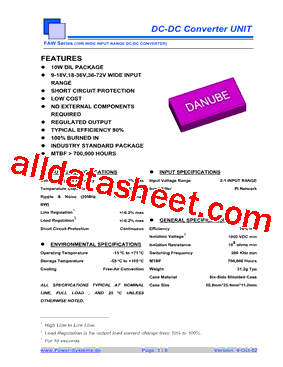 FAWS-1203.3T型号图片