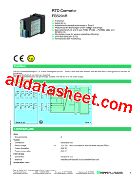 FB5204B型号图片